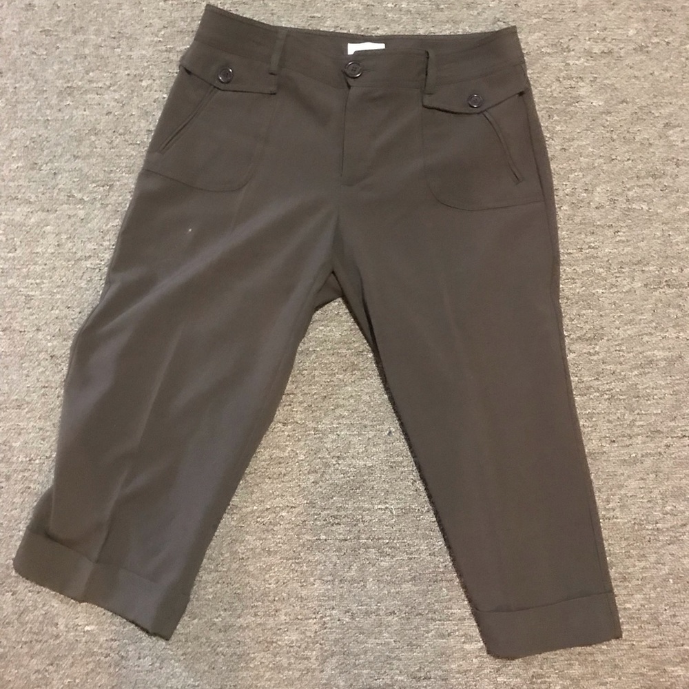 Brown Capri pants size 12